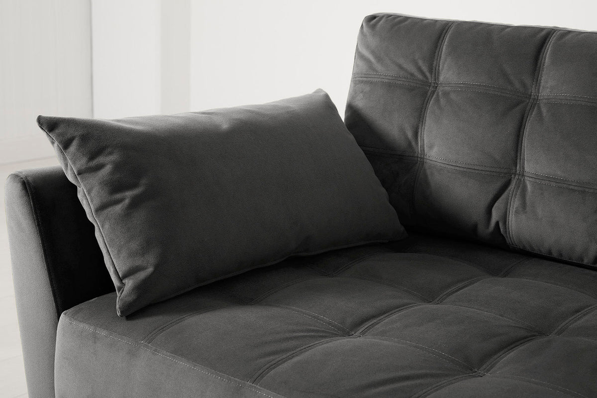 Model 10 Sofa Bed 3 Seater, Charcoal