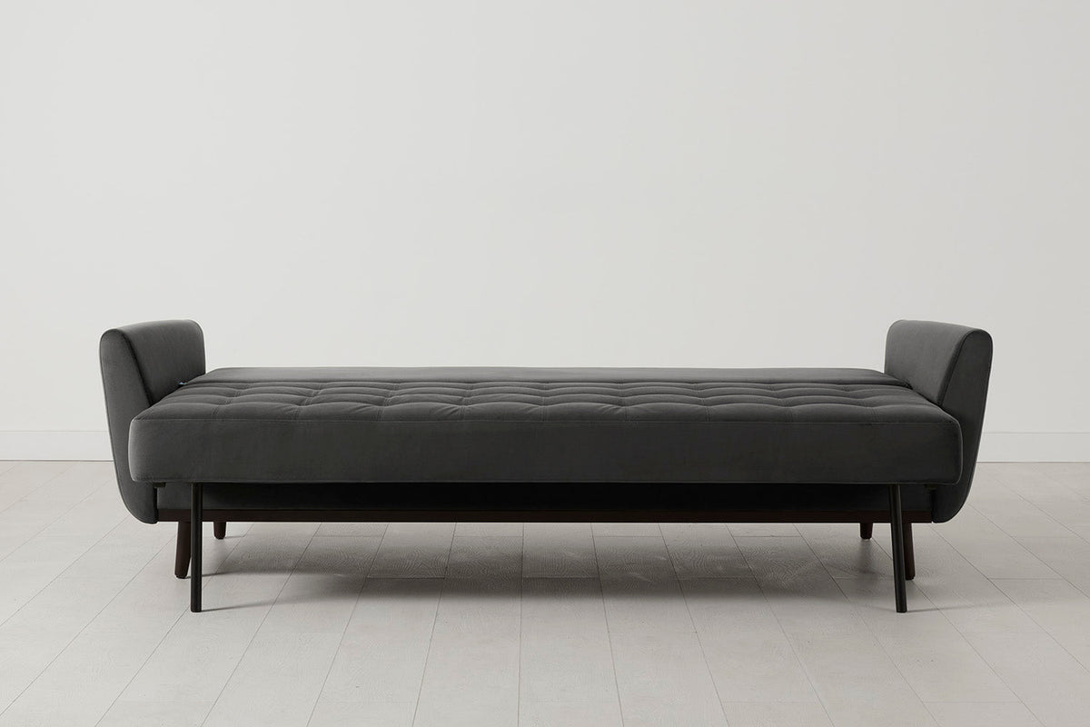 Model 10 Sofa Bed 3 Seater, Charcoal