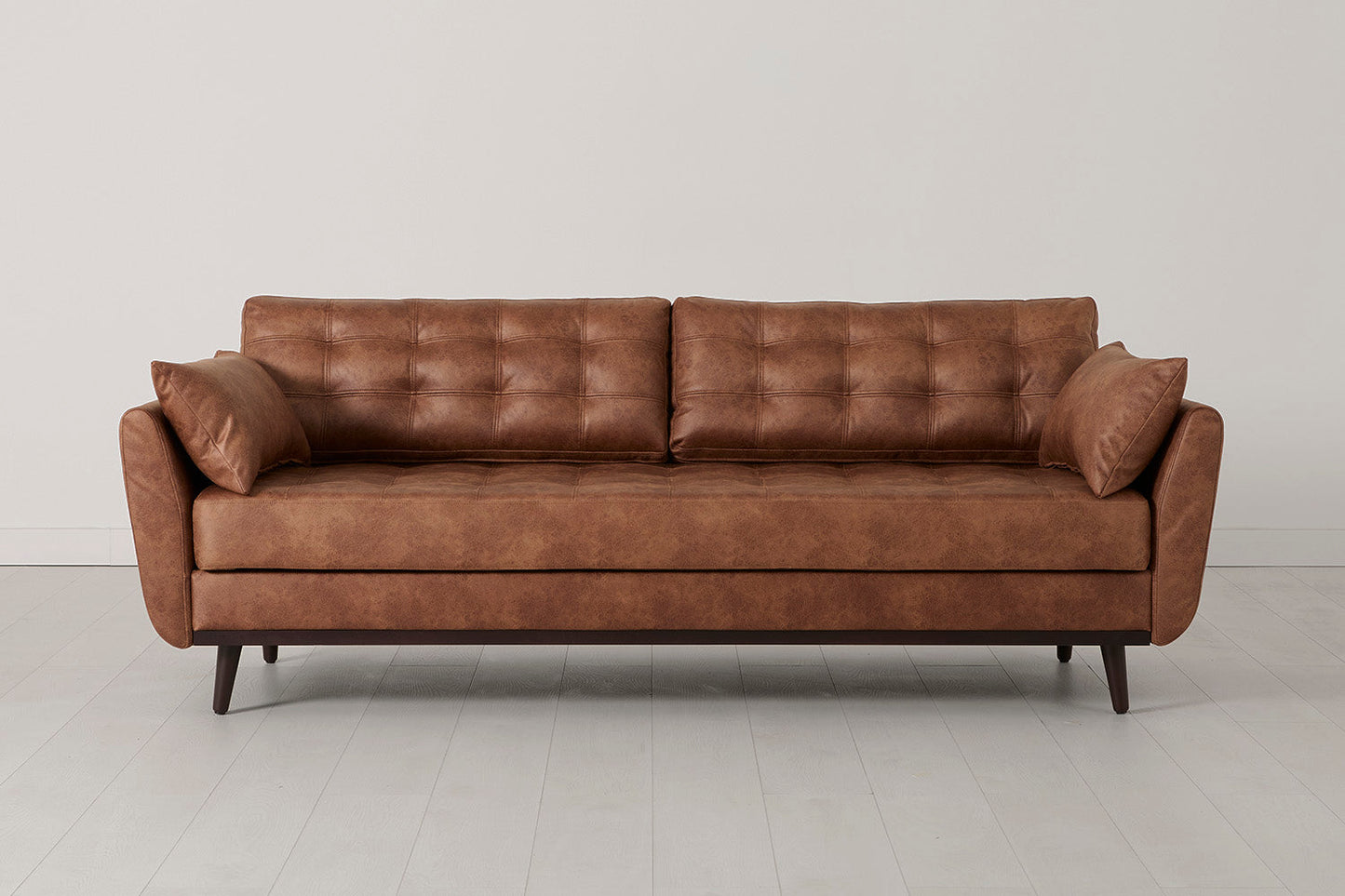 Model 10 Sofa Bed 3 Seater, Chestnut