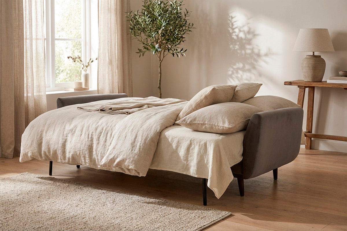 Model 10 Sofa Bed 3 Seater, Elephant