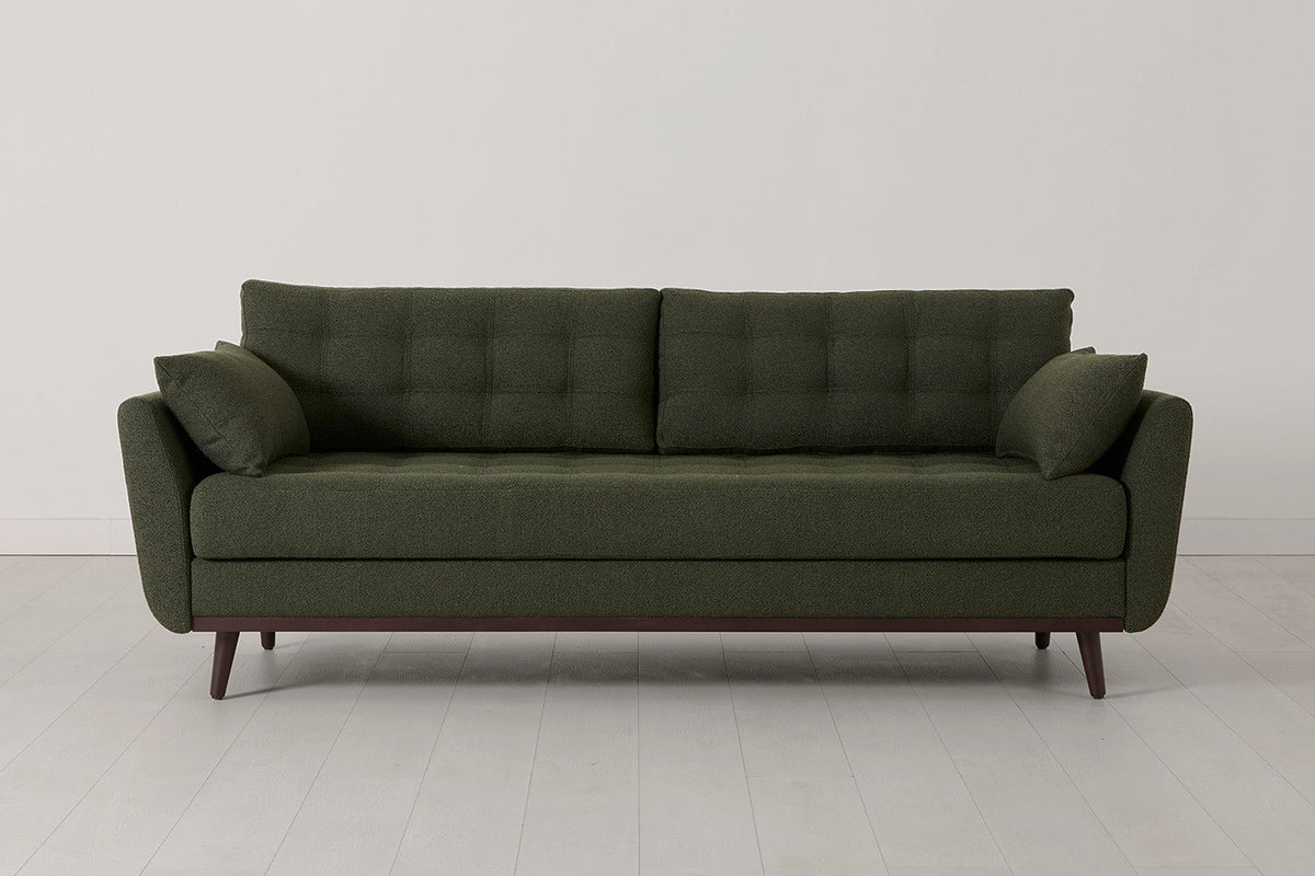 Model 10 Sofa Bed 3 Seater, Fern