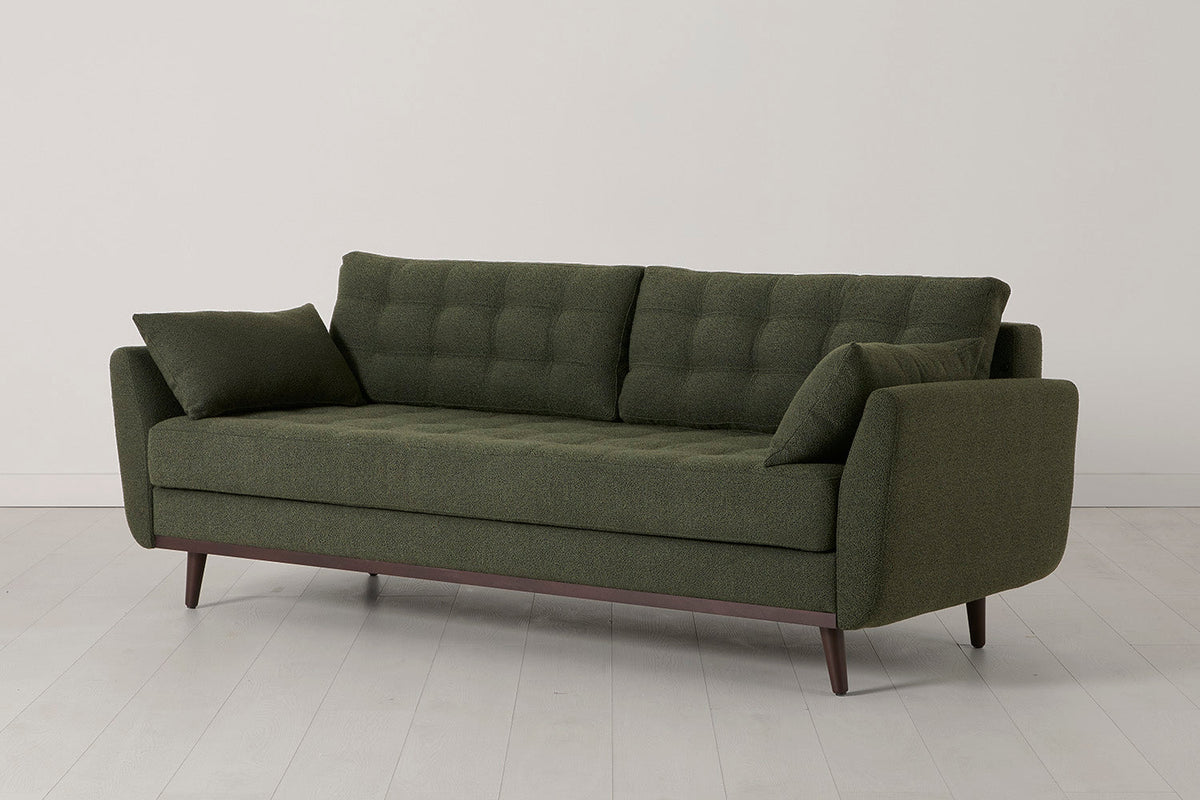 Model 10 Sofa Bed 3 Seater, Fern