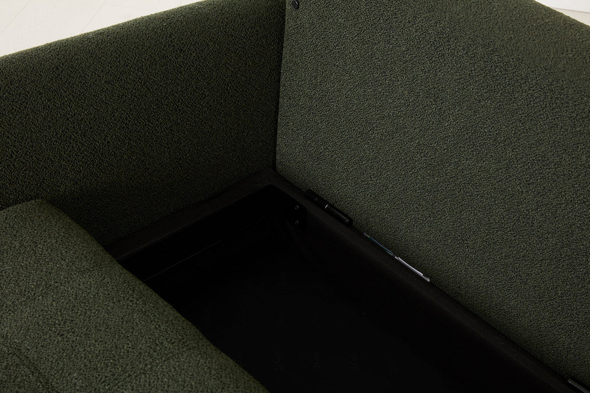 Model 10 Sofa Bed 3 Seater, Fern