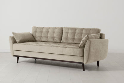 Model 10 Sofa Bed 3 Seater, Flax