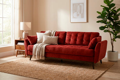 Model 10 Sofa Bed 3 Seater, Harissa