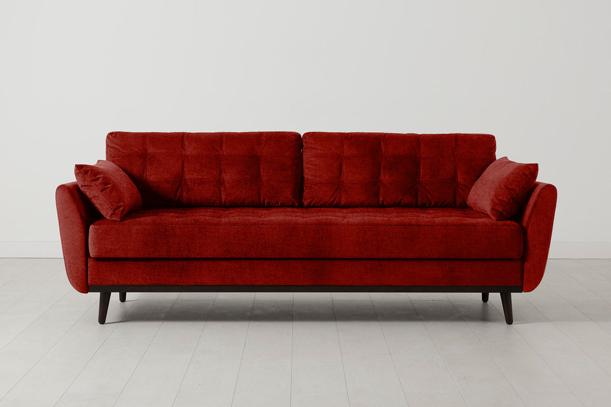 Model 10 Sofa Bed 3 Seater, Harissa
