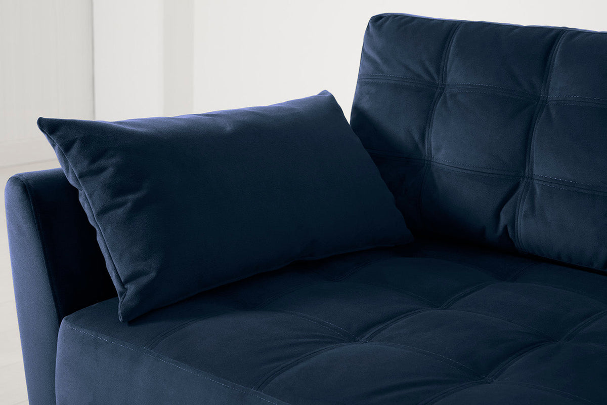 Model 10 Sofa Bed 3 Seater, Indigo