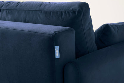 Model 10 Sofa Bed 3 Seater, Indigo