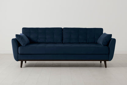 Model 10 Sofa Bed 3 Seater, Indigo