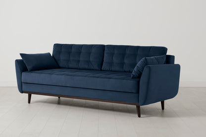 Model 10 Sofa Bed 3 Seater, Indigo