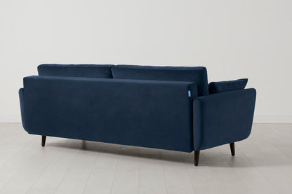 Model 10 Sofa Bed 3 Seater, Indigo