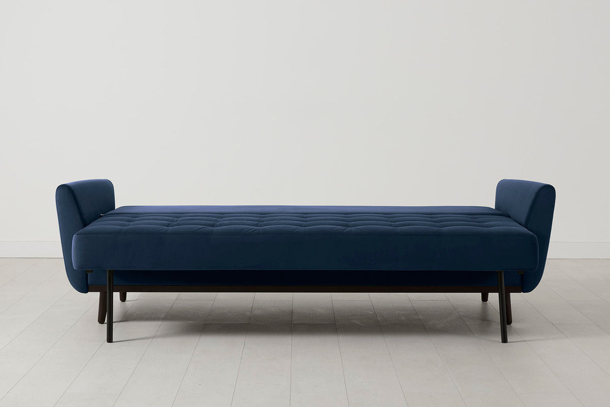 Model 10 Sofa Bed 3 Seater, Indigo