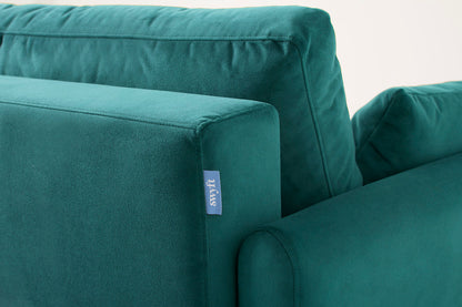 Model 10 Sofa Bed 3 Seater, Kingfisher