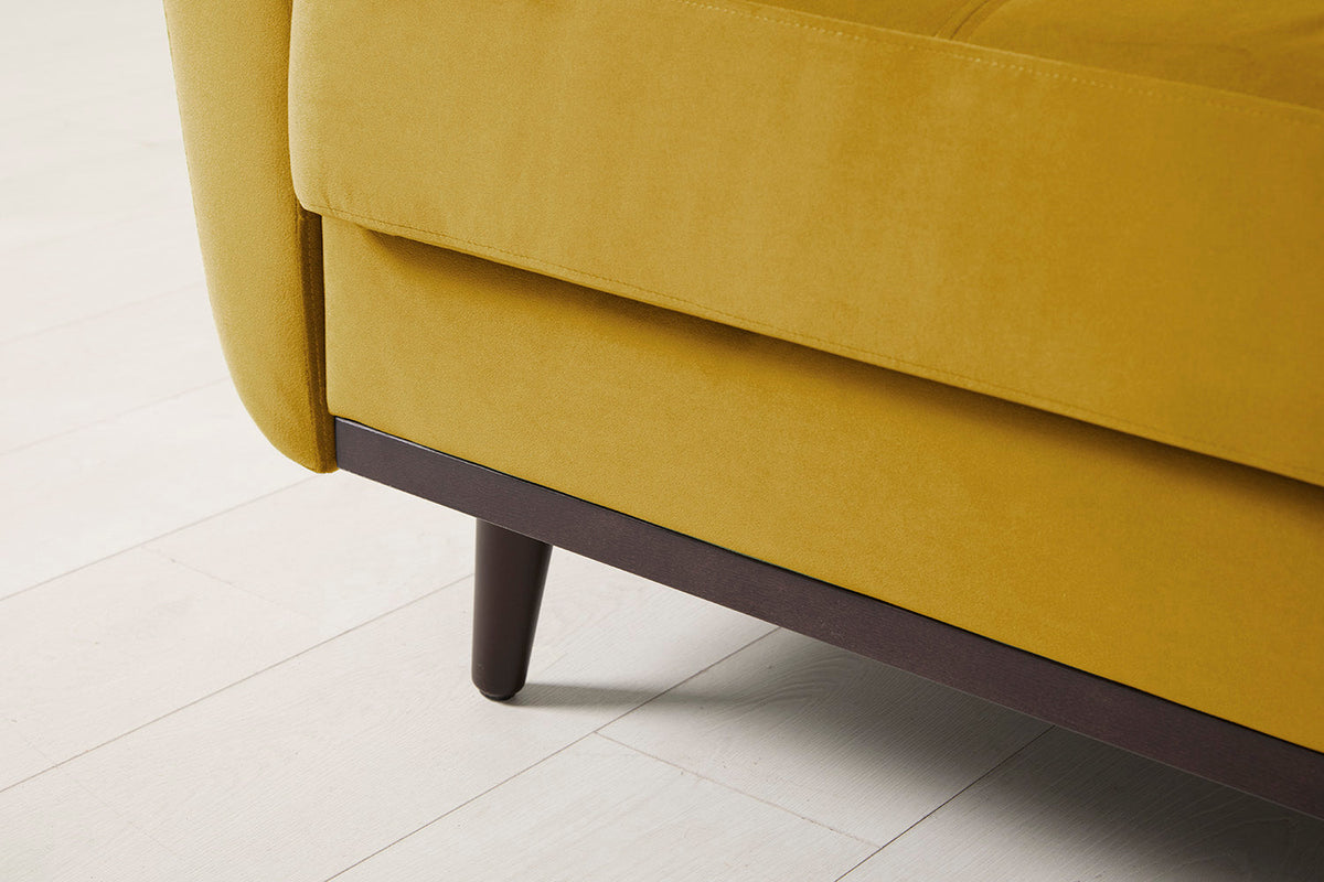 Model 10 Sofa Bed 3 Seater, Mustard