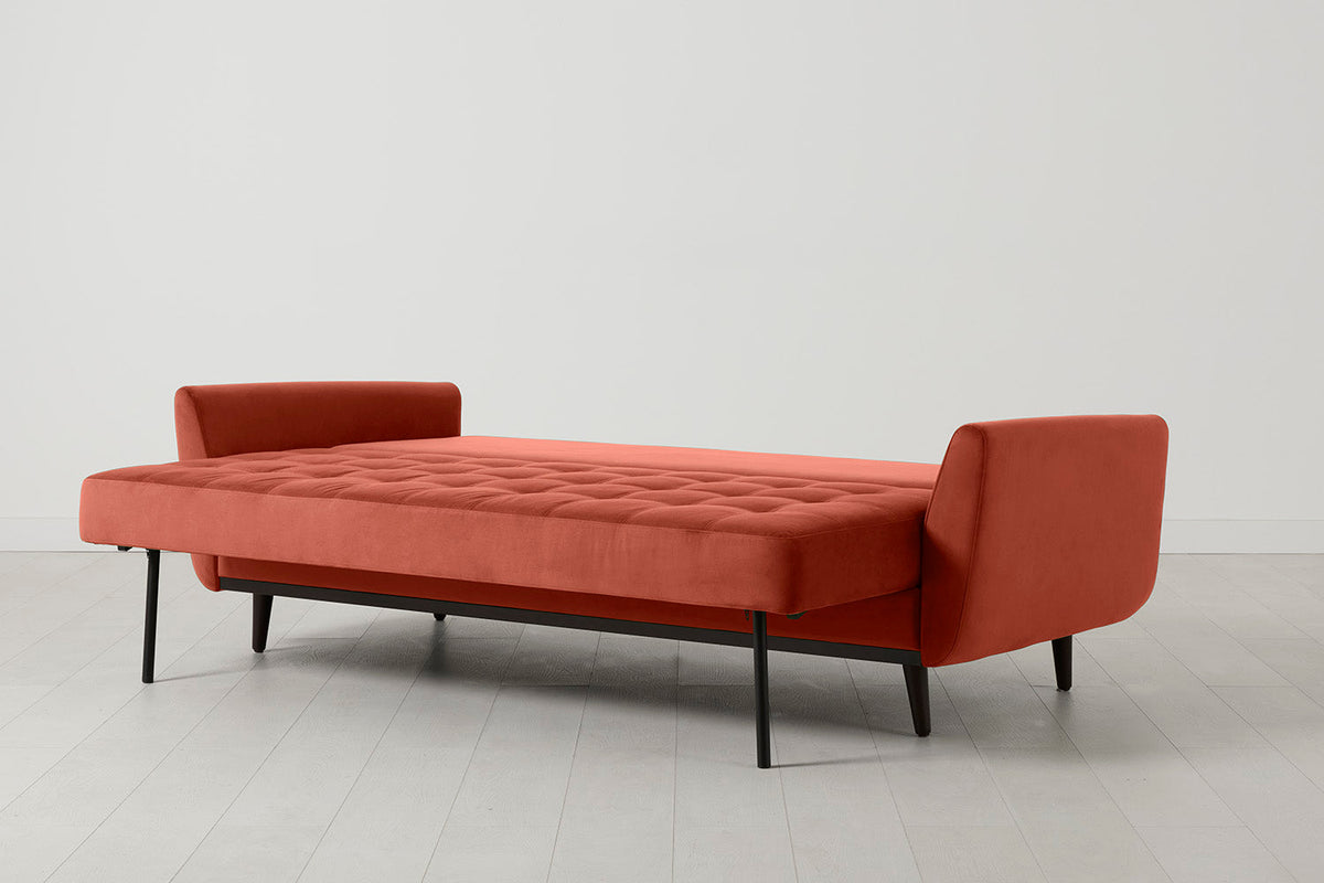 Model 10 Sofa Bed 3 Seater, Paprika