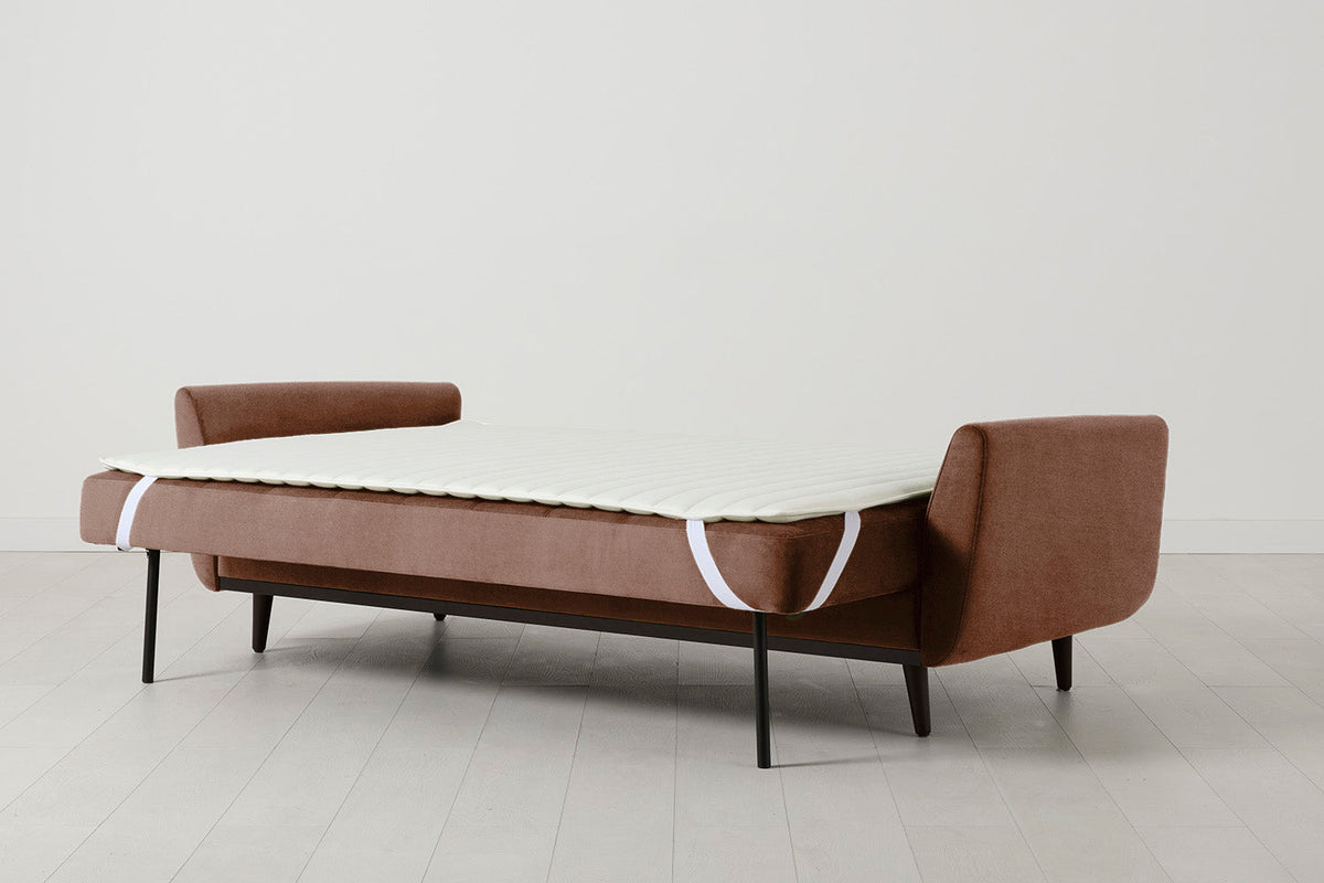 Model 10 Sofa Bed 3 Seater, Russet