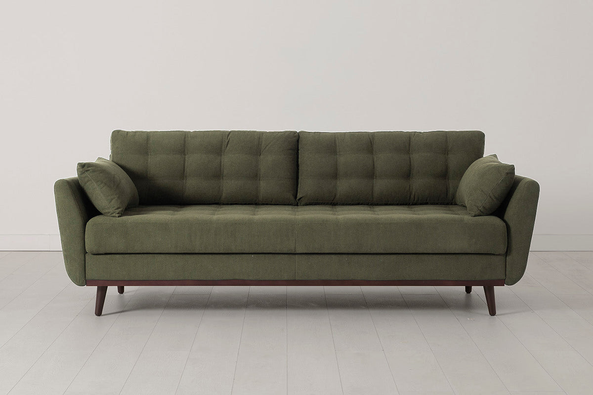 Model 10 Sofa Bed 3 Seater, Fennel