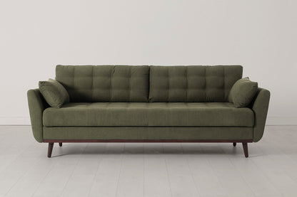 Model 10 Sofa Bed 3 Seater, Fennel