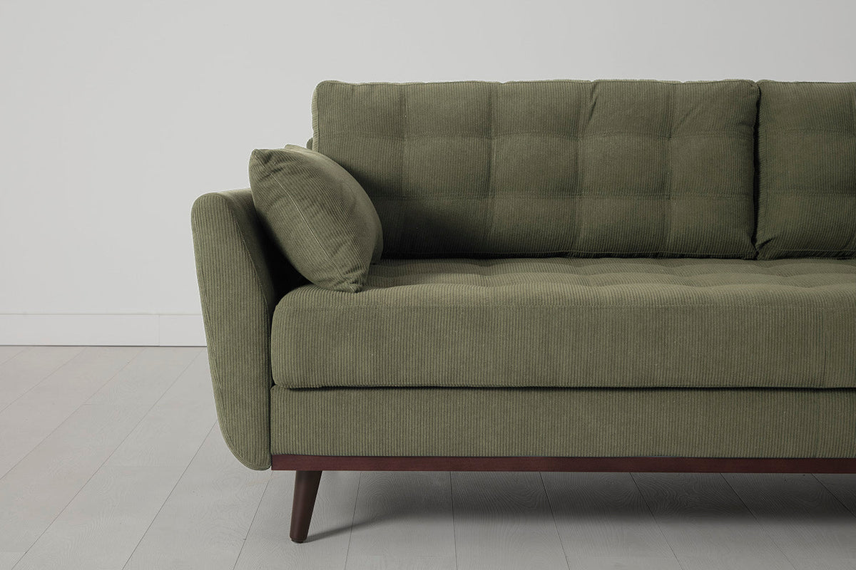 Model 10 Sofa Bed 3 Seater, Fennel