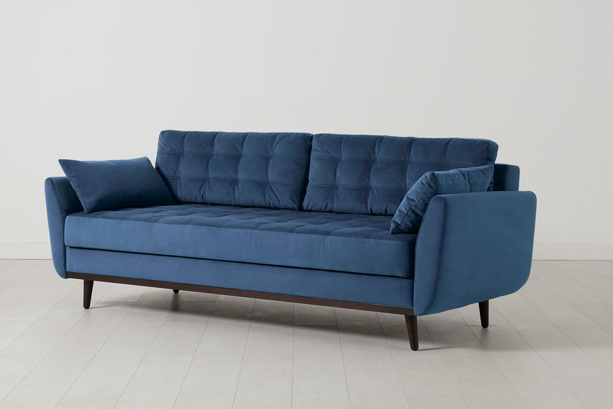 Model 10 Sofa Bed 3 Seater, Teal