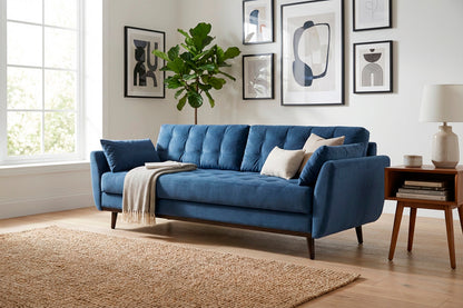 Model 10 Sofa Bed 3 Seater, Teal