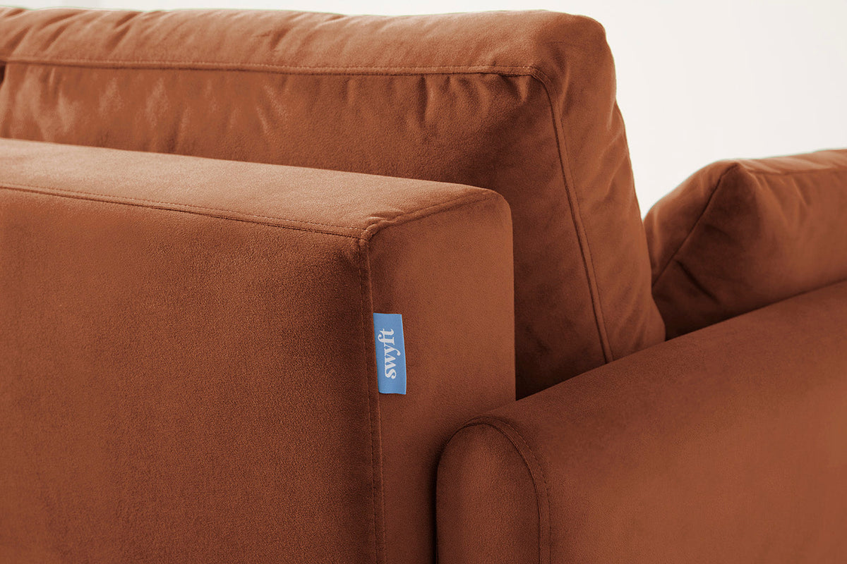 Model 10 Sofa Bed 3 Seater, Umber
