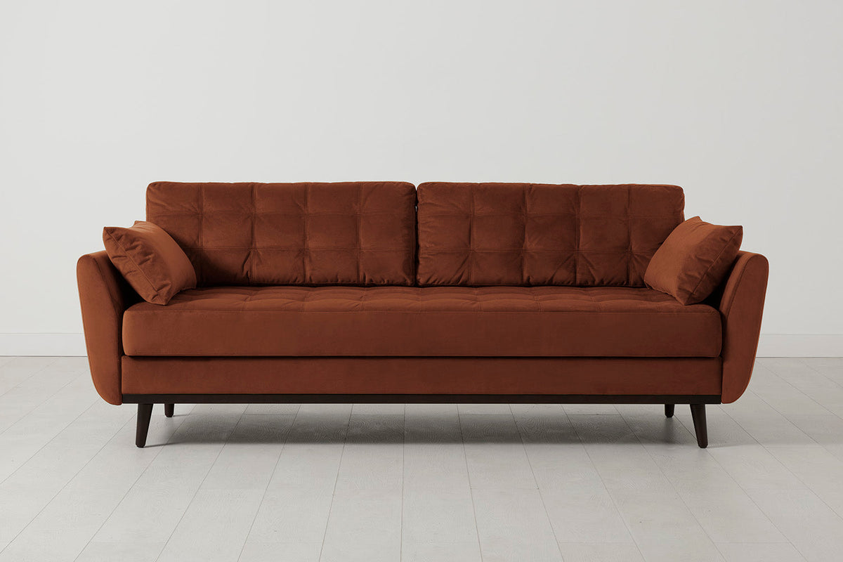 Model 10 Sofa Bed 3 Seater, Umber