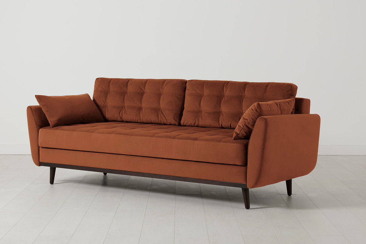 Model 10 Sofa Bed 3 Seater, Umber