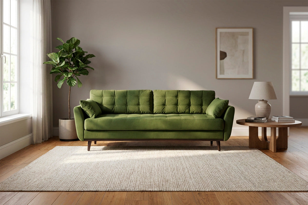 Model 10 Sofa Bed 3 Seater, Vine