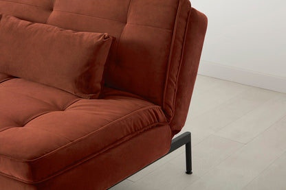 Model 11 Sofa Bed 3 Seater, Brick
