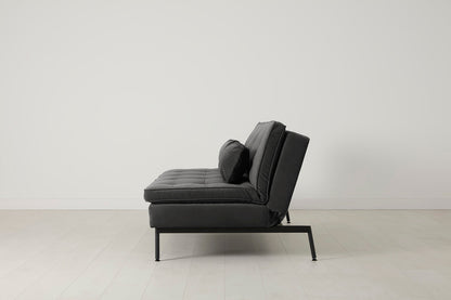 Model 11 Sofa Bed 3 Seater, Charcoal