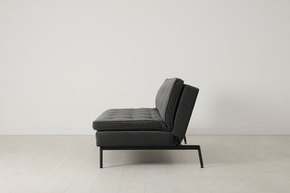 Model 11 Sofa Bed 3 Seater, Charcoal