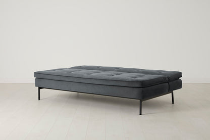 Model 11 Sofa Bed 3 Seater, Charcoal