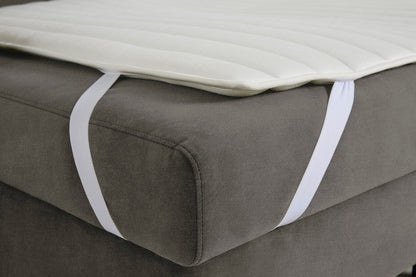 Model 12 Sofa Bed with Storage 3 Seater Left Chaise, Mink