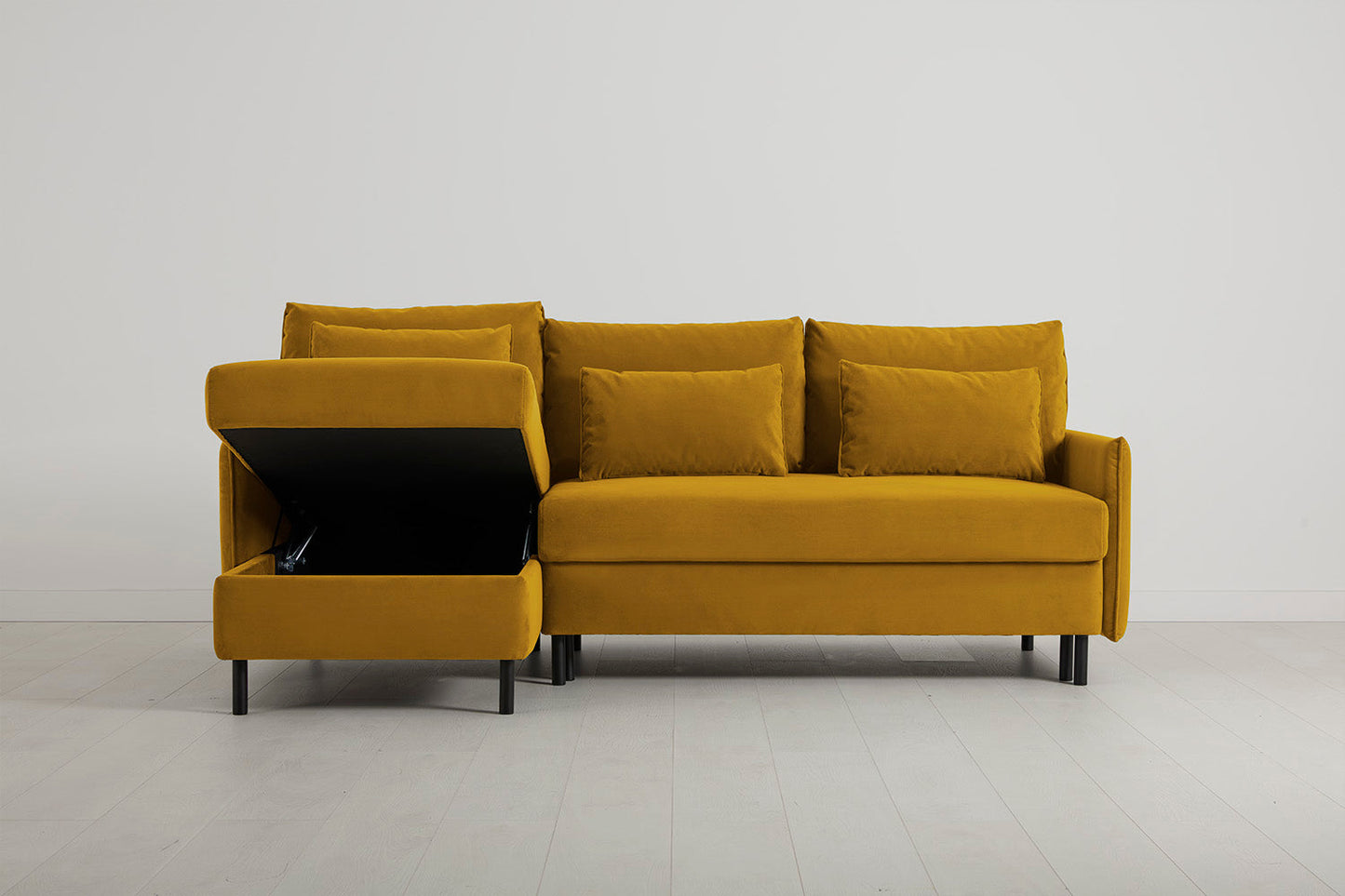 Model 12 Sofa Bed with Storage 3 Seater Left Chaise