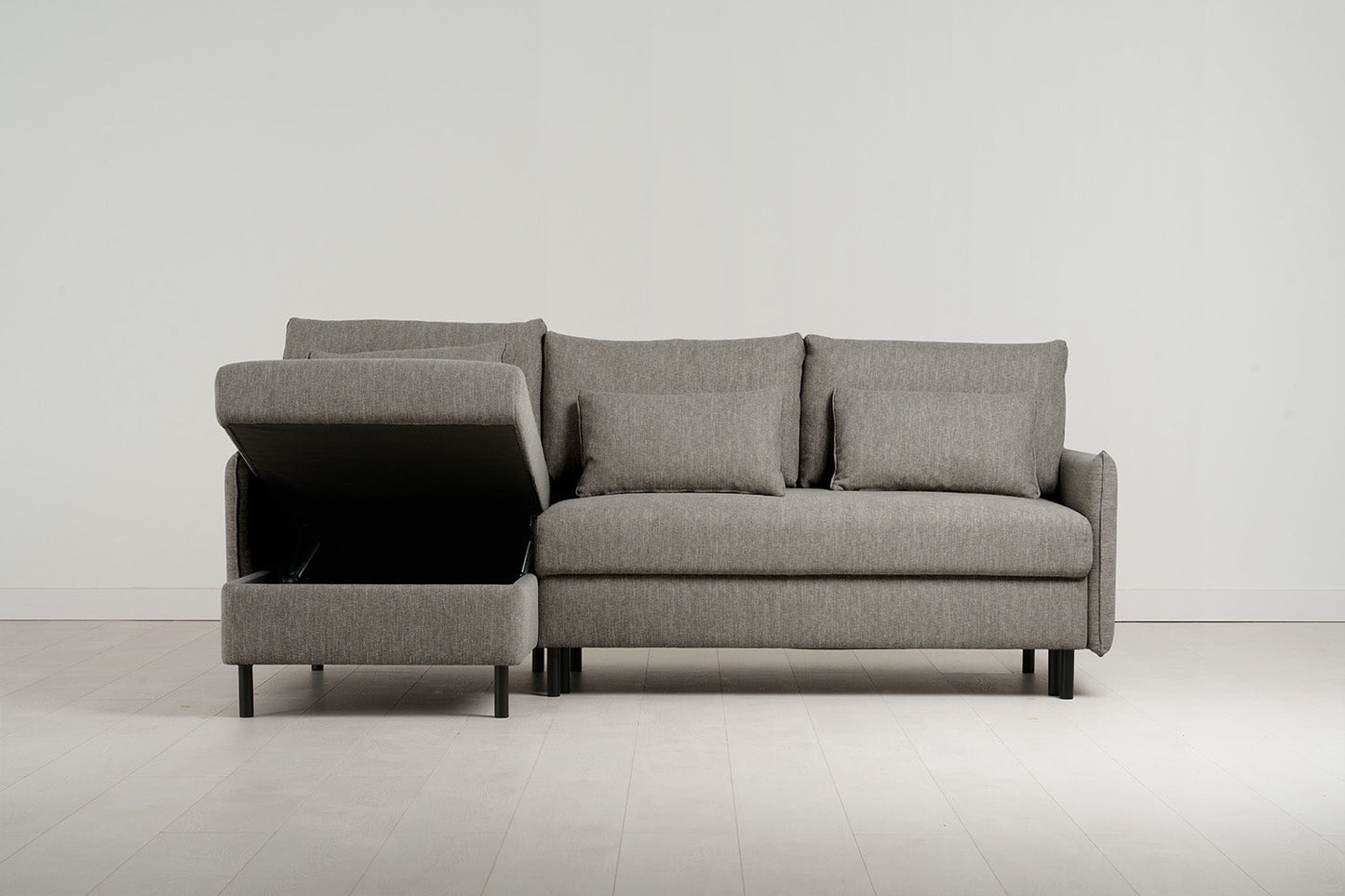 Model 12 3 Seater Left Chaise Sofa Bed With Storage