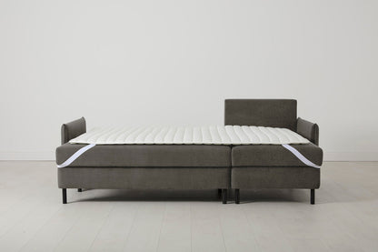 Model 12 Sofa Bed with Storage 3 Seater Right Chaise, Mink