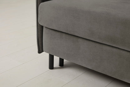 Model 12 Sofa Bed with Storage 3 Seater Right Chaise, Mink