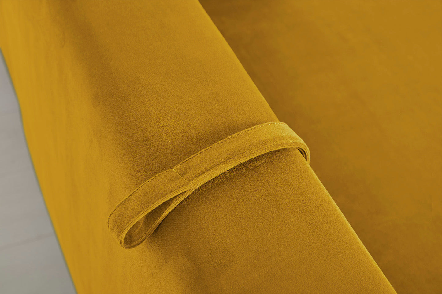 Model 12 Sofa Bed with Storage 3 Seater Right Chaise, Mustard