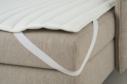 Model 12 Sofa Bed with Storage 3 Seater Left Chaise, Pumice