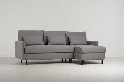 Model 12 Sofa Bed with Storage 3 Seater Right Chaise, Risso