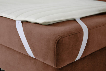 Model 12 Sofa Bed with Storage 3 Seater Right Chaise, Russet