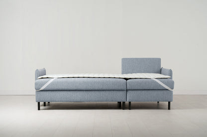 Model 12 Sofa Bed with Storage 3 Seater Right Chaise, Seaglass