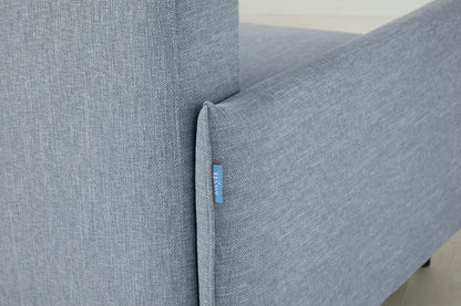 Model 12 Sofa Bed with Storage 3 Seater Left Chaise, Seaglass