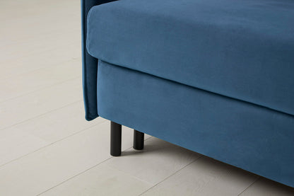Model 12 Sofa Bed with Storage 3 Seater Right Chaise, Teal