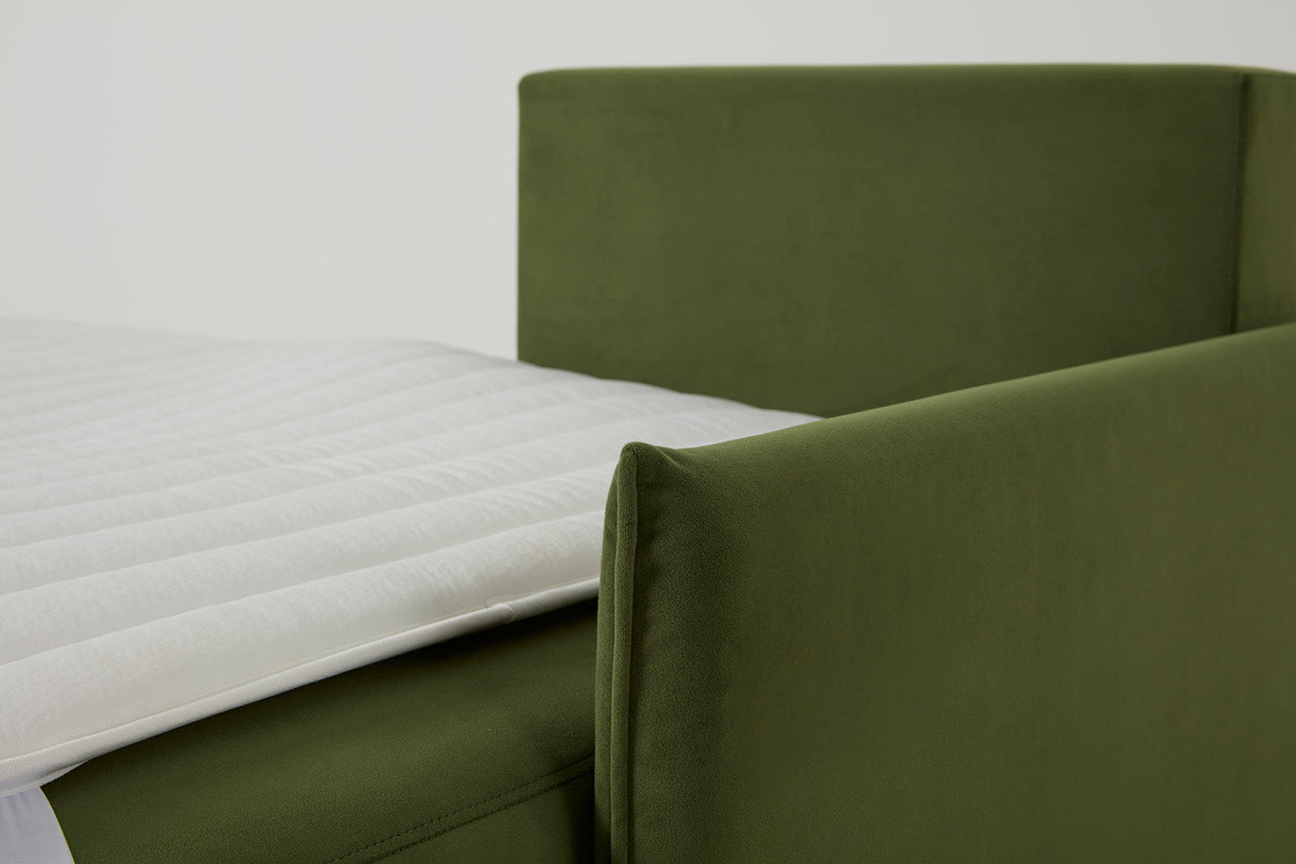 Model 12 Sofa Bed with Storage 3 Seater Right Chaise, Vine