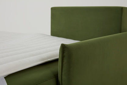 Model 12 Sofa Bed with Storage 3 Seater Right Chaise, Vine
