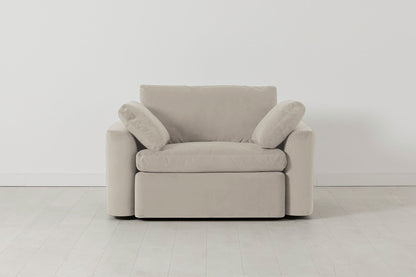 Model 13 Loveseat, Bone