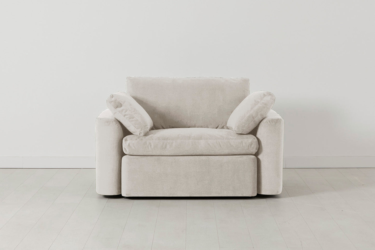 Model 13 Loveseat, Chalk