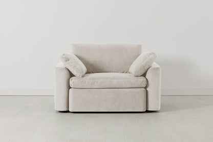 Model 13 Loveseat, Chalk